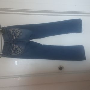 Real Jeans Midrise Bootcut Bling Jeans Sz 32